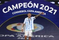 Di María was in the winning squad at the Copa America Brazil 2021 (Image via Getty)